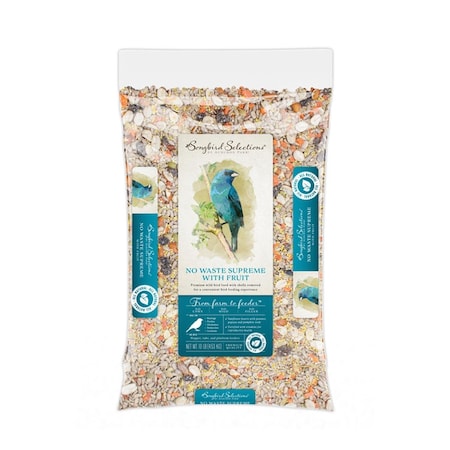 Global Harvest Foods 10 lbs Songbird Selections Chickadee & Nuthatch Bird Seed, Sunflower Hearts GL8076